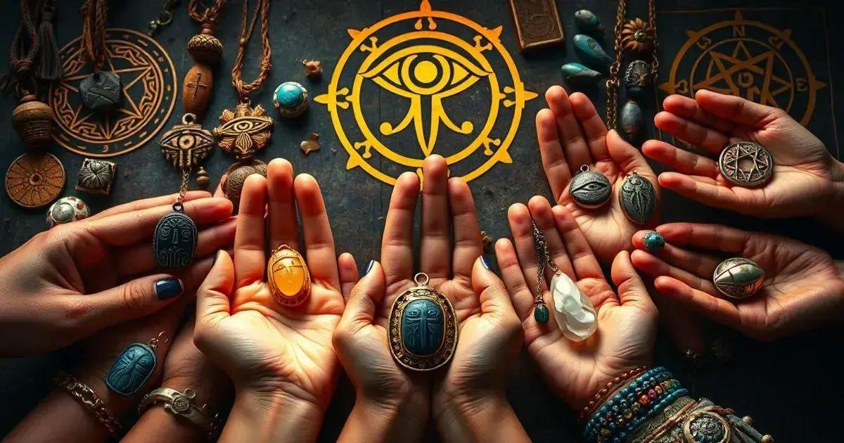 A história dos amuletos na proteção espiritual