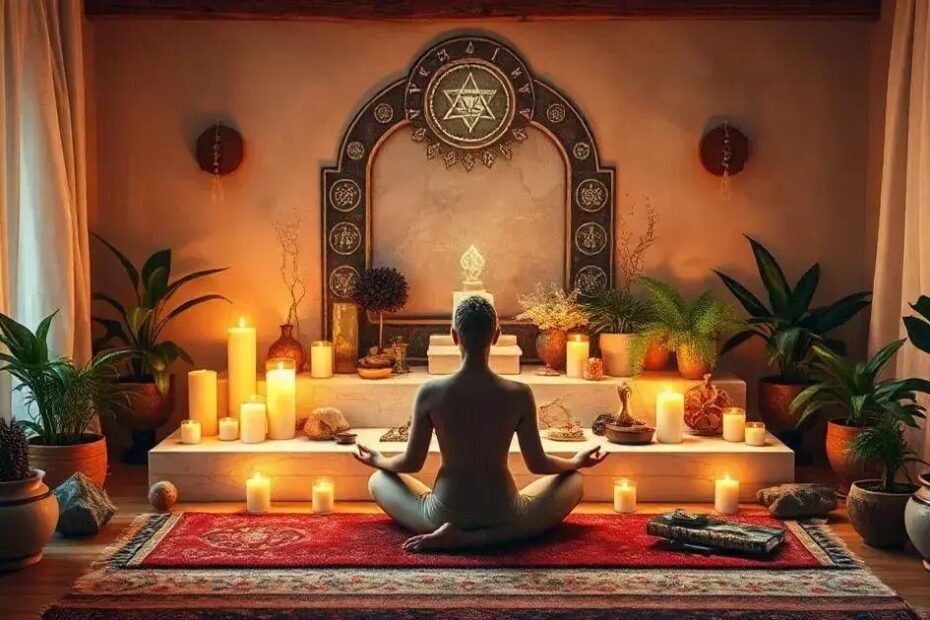 Como Criar um Altar Mágico em Casa para Meditação Poderosa