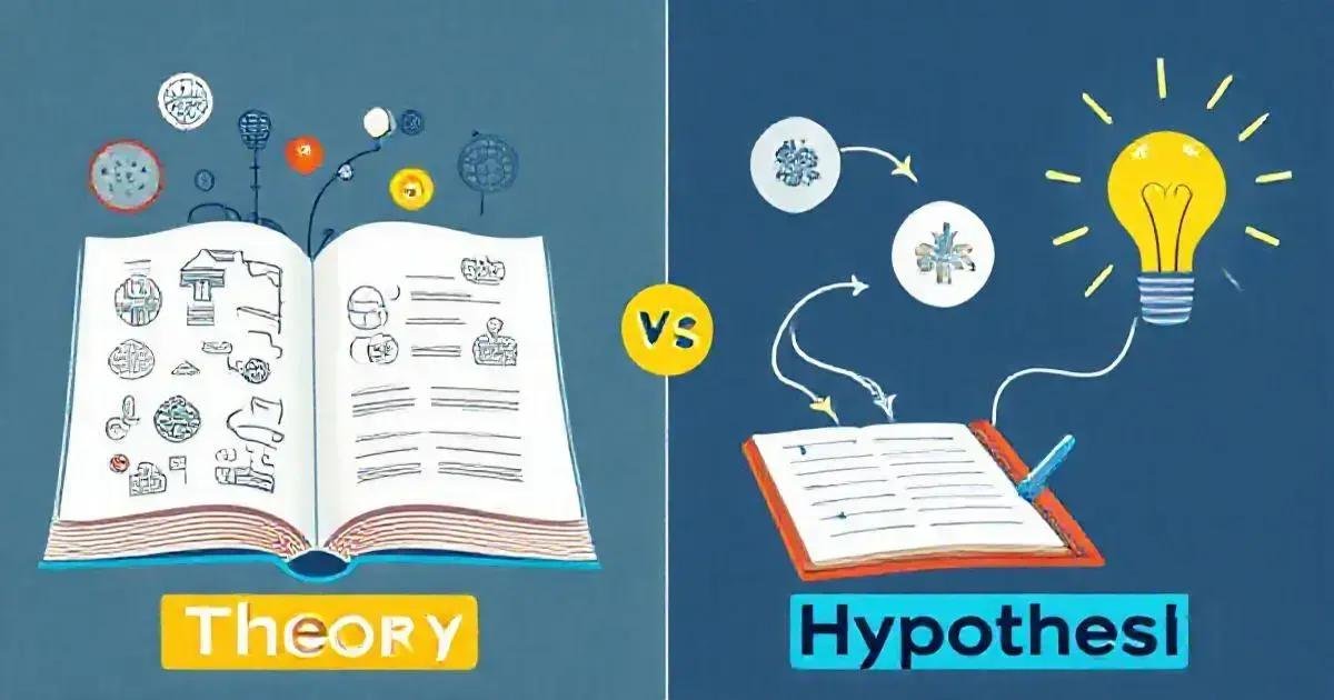 Diferença entre teoria e hipótese