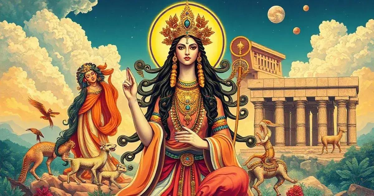 Representações artísticas da Deusa na Antiguidade