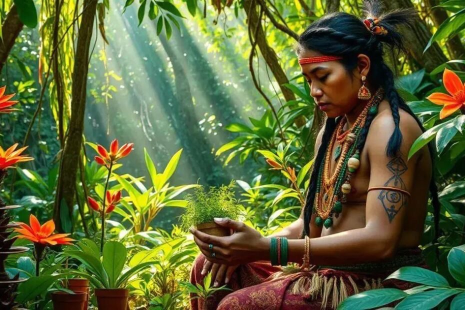 Sabedoria Ancestral Indígena e o Poder das Plantas Medicinais