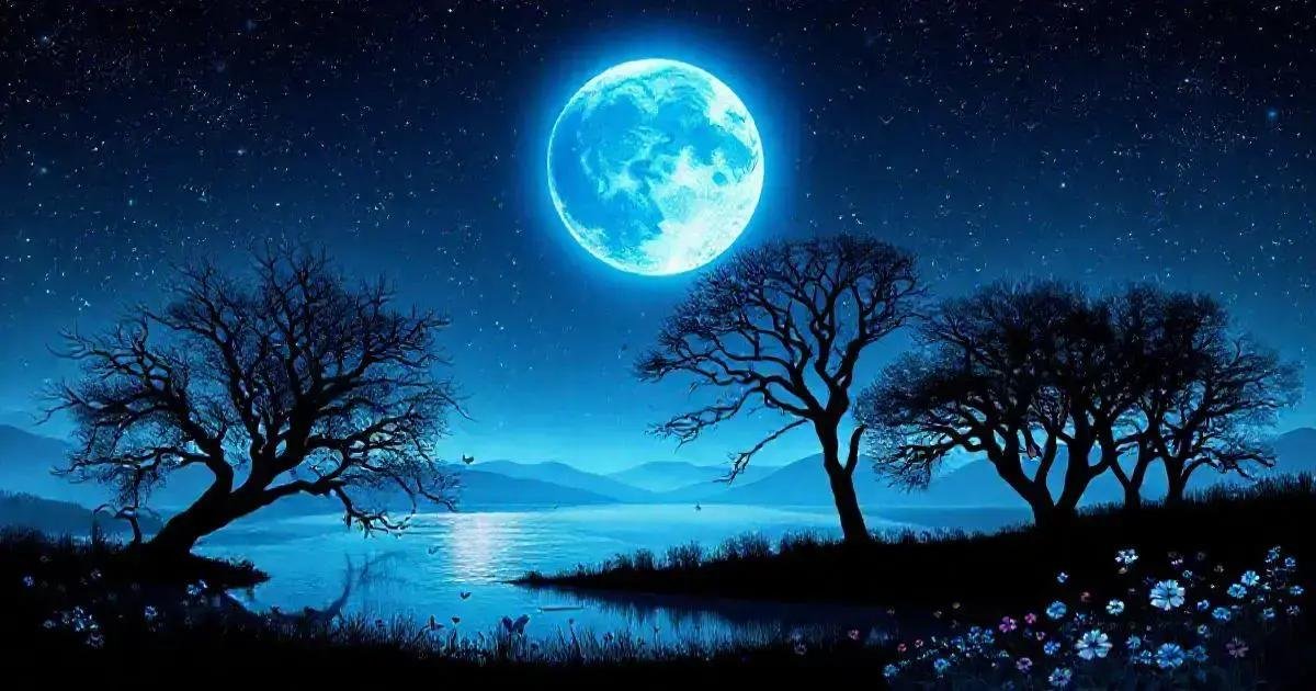 Significado e simbolismo da lua azul