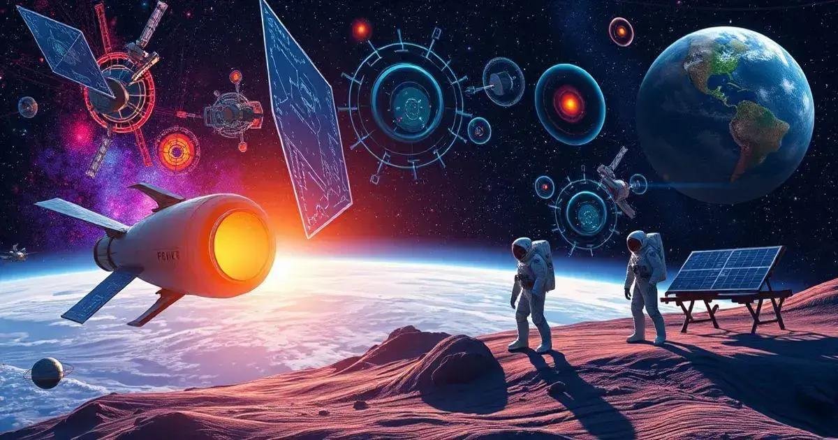 Tecnologia envolvida na exploração espacial