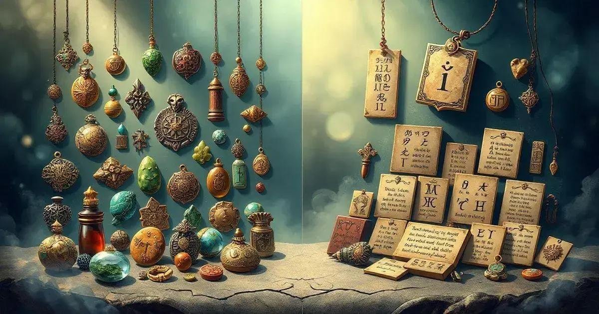 Principais diferenças entre amuletos e talismãs