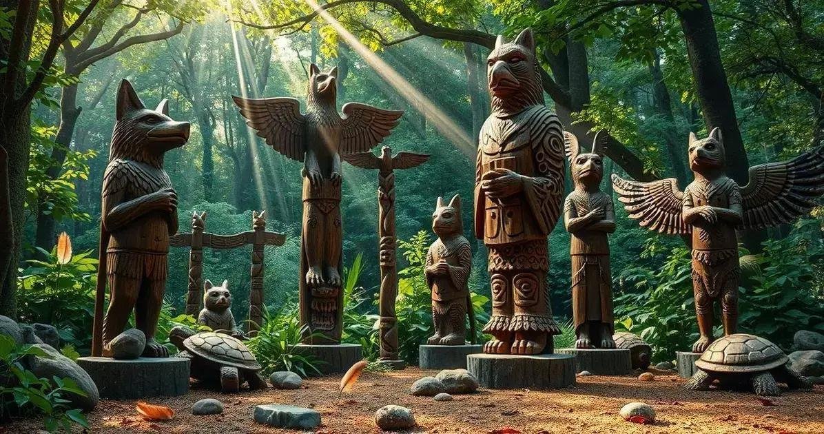 A história dos totens de animais